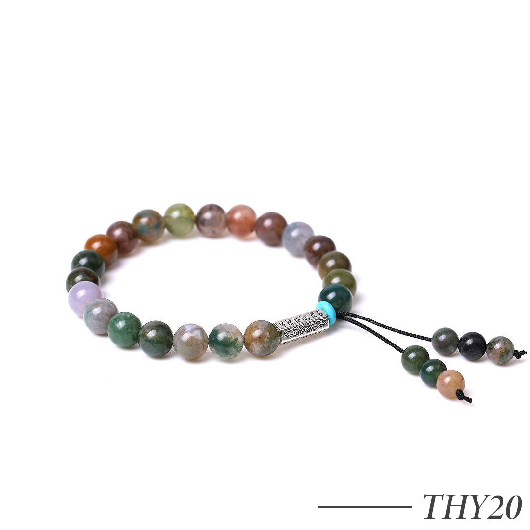 THY20-Lava Stone and Tiger Eye Braided Bracelet