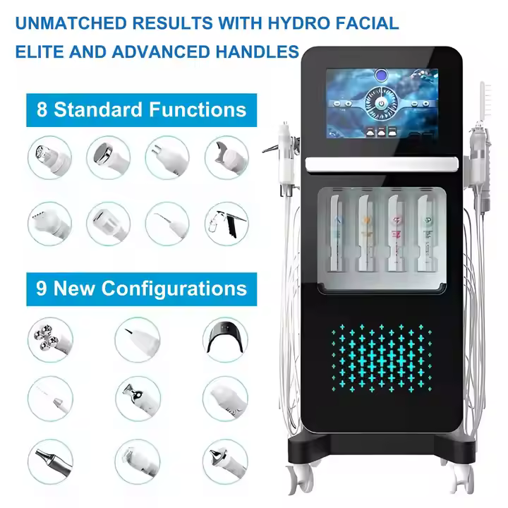 Professional Hydra Aqua Peel Facial Machine Cleansing Booster Facial Hrydo Water Microdermabrasion Machine
