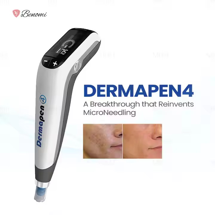 Hydra H5 Dr-Pen Professional Automatic Serum Applicator LED 6 in 1 Microcurrent Facial Device Infusion Carrier Essence Face Body